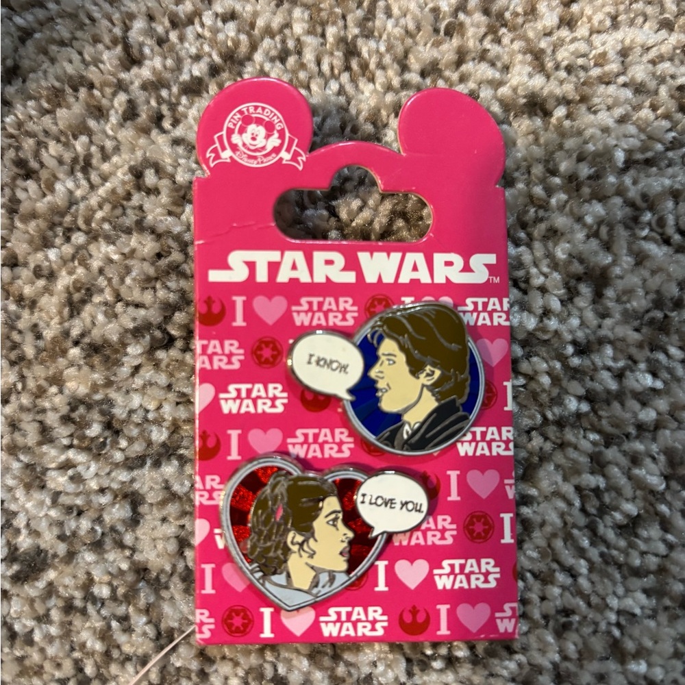 Star Wars Enamel Pins - Red and Blue